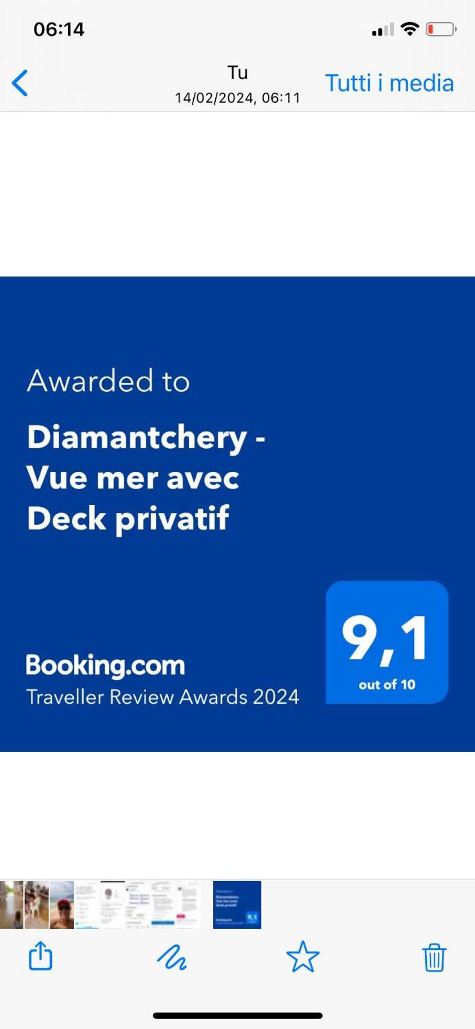 Diamantchery - Vue Mer Avec Deck Privatif Ле-Диаман Экстерьер фото